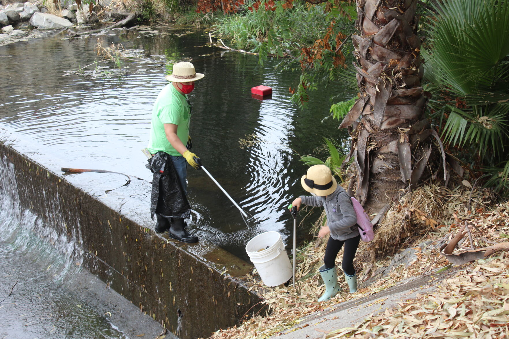 Volunteers at Coyote Creek